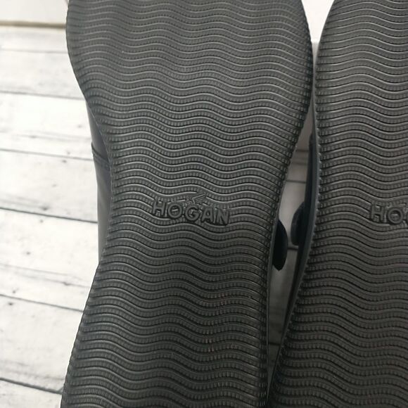 Hogan Single Monks Black Leather Mens Shoe Size UK 8.5 US 9.5 - Picture 8 of 10